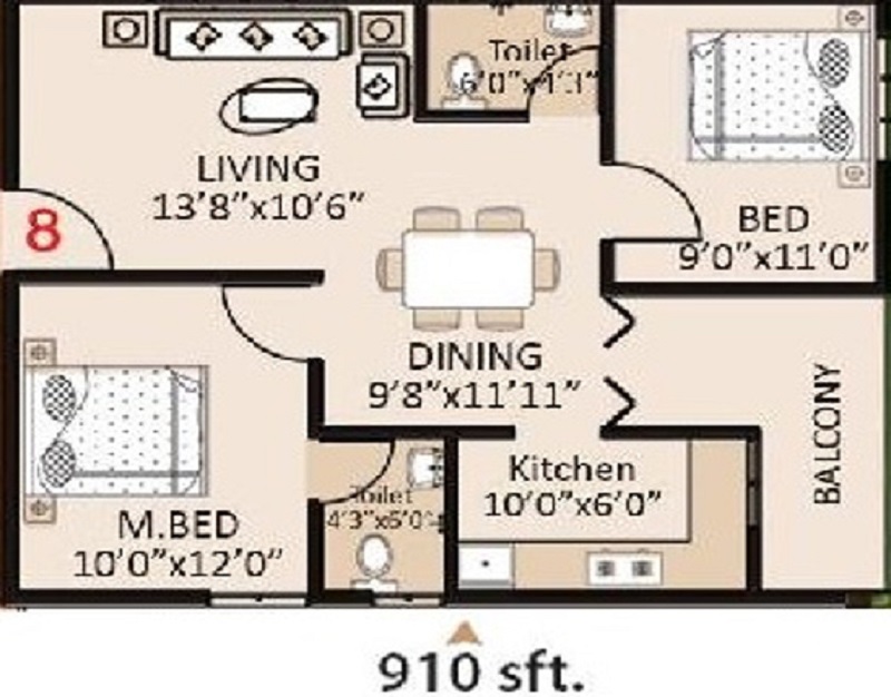 Sri Vaibhava Grand Floor Plan