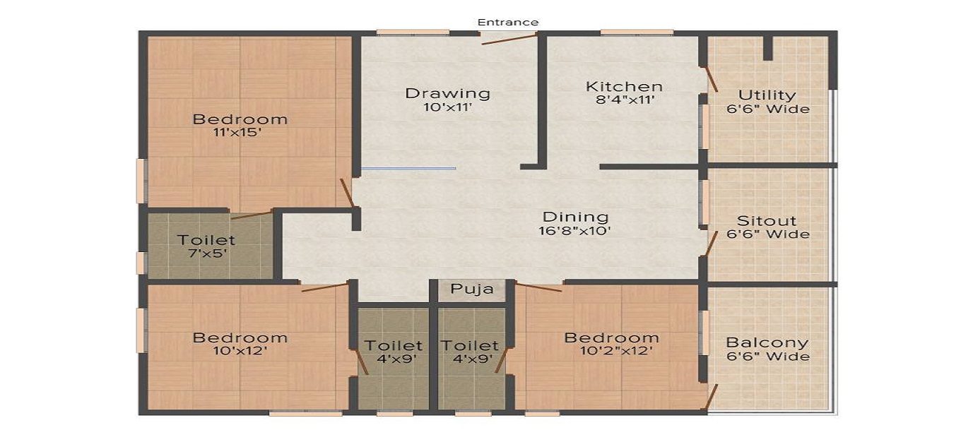 Lansum Greens Floor Plan