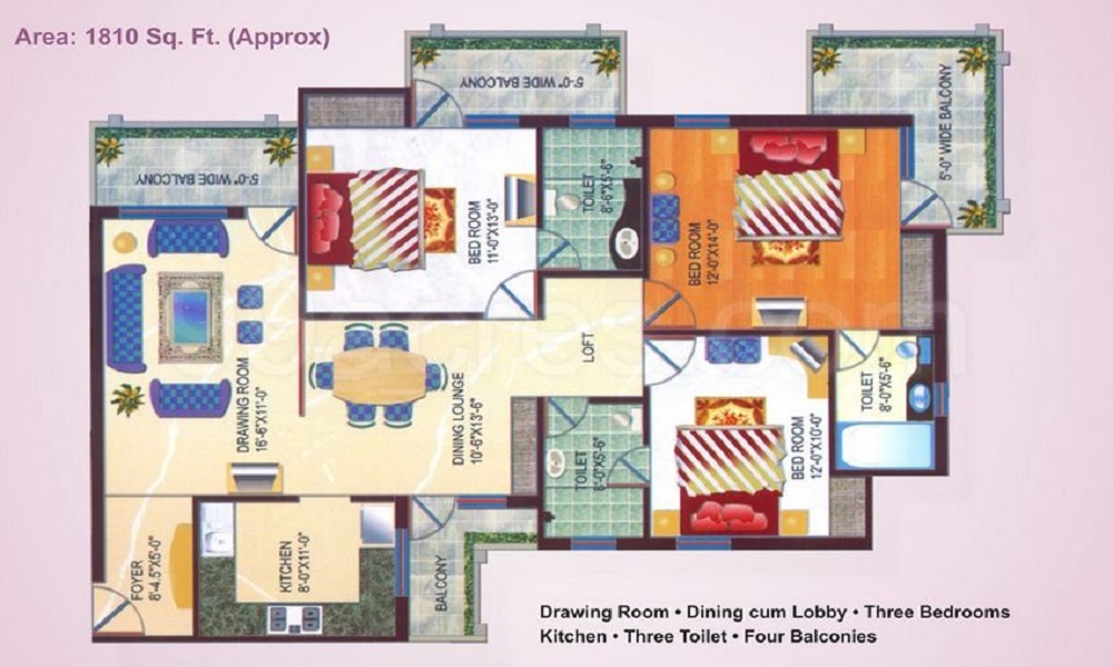 Arihant Harmony Floor Plan