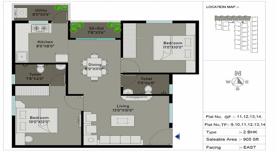Signature Crest Floor Plan
