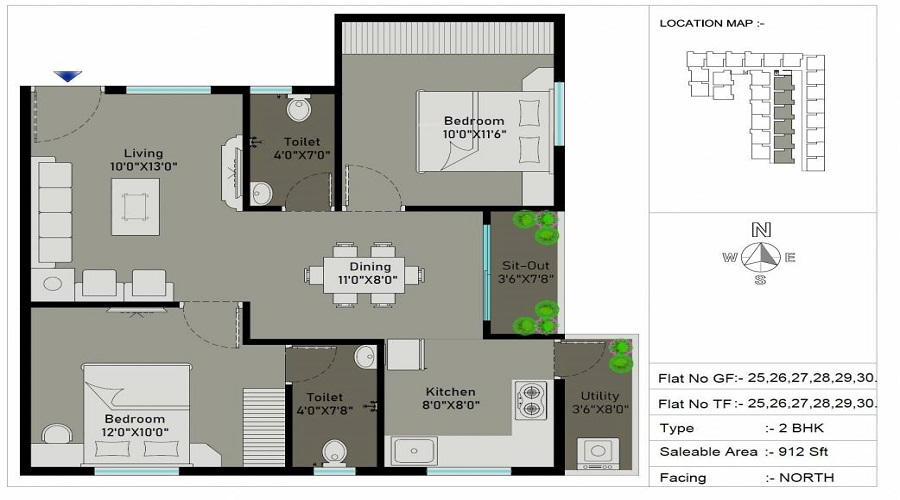 Signature Crest Floor Plan