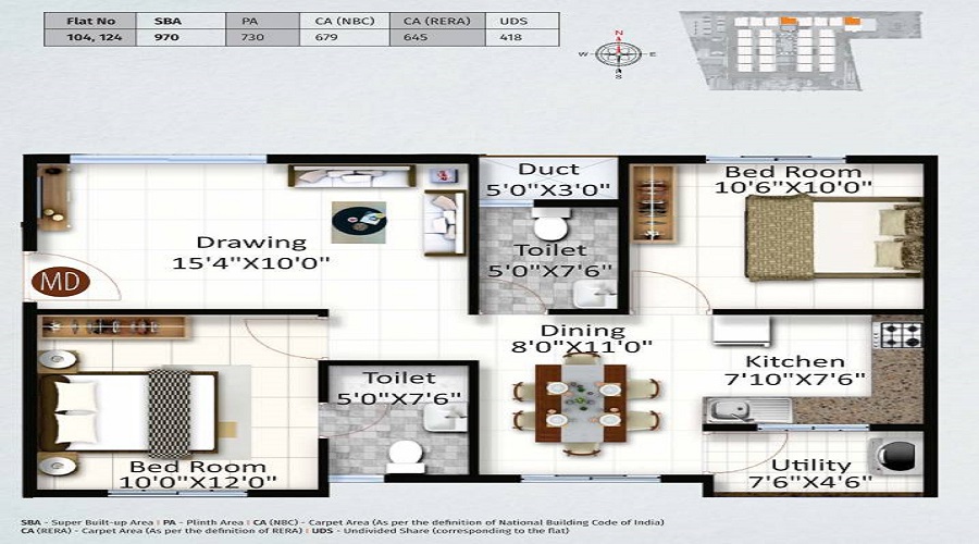 Nikhar Aventino Floor Plan