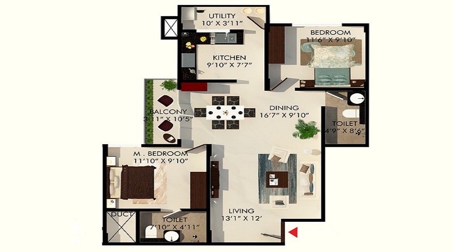 Eminence Park Floor Plan