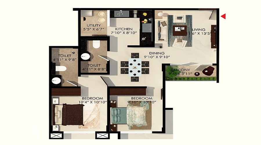 Eminence Park Floor Plan