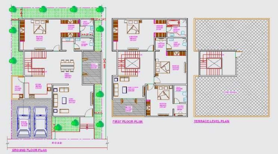 3 BHK+3T 1727/sqft-saleable  Sqft Apartment For Sale In Kumari Oakville In Sarjapur Road Floor Plan