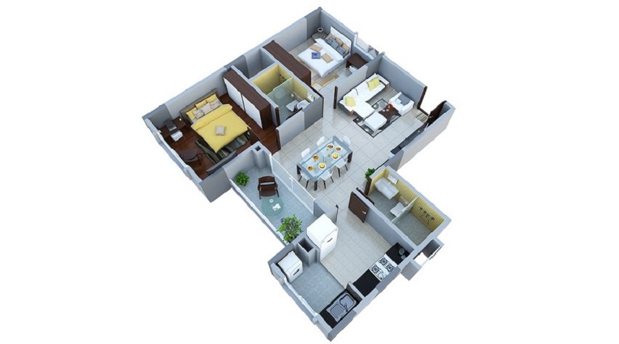 Vaishnavi Triniti Floor Plan
