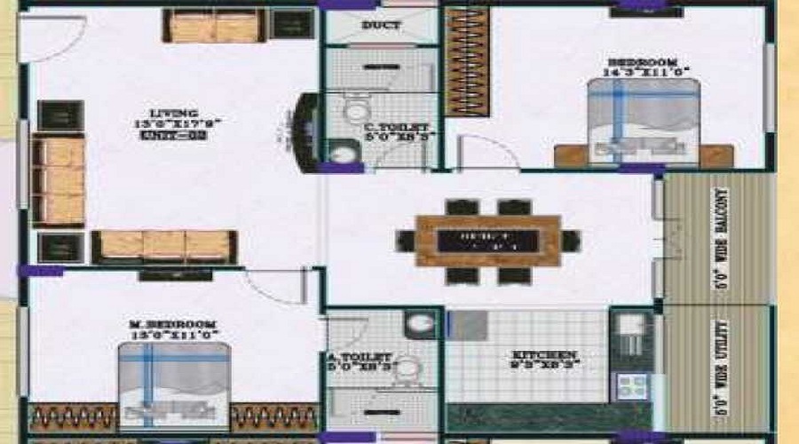 Elegant Esplande Floor Plan