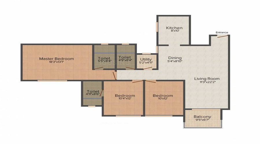 Hiranandani Club Meadows Floor Plan