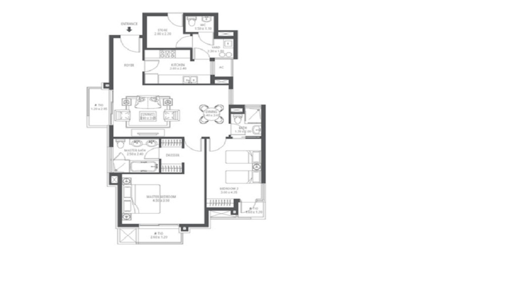 Emaar MGF Commonwealth Games Village 2010 Floor Plan