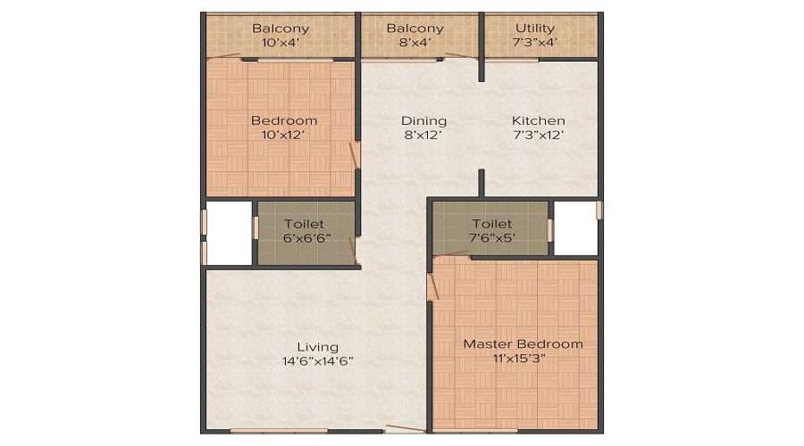 KV Lakefront Floor Plan