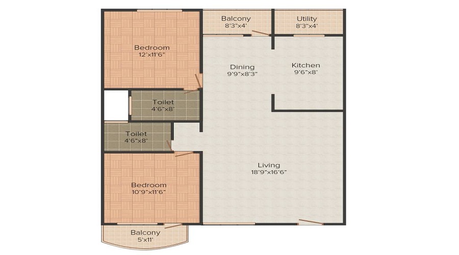 KV Lakefront Floor Plan