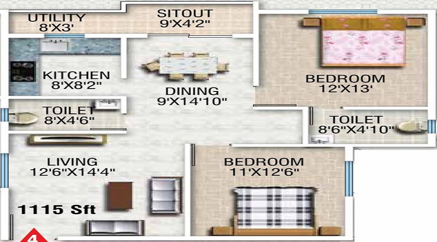 SVP Sunshine Floor Plan