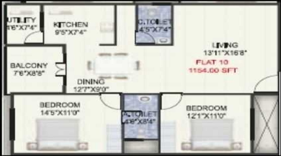VSS CR Silver Woods Floor Plan