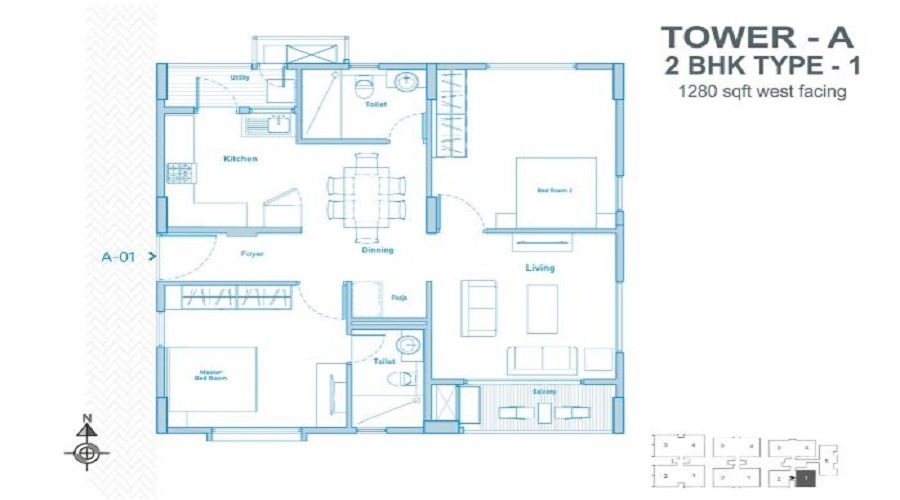 SBC The Nest Floor Plan