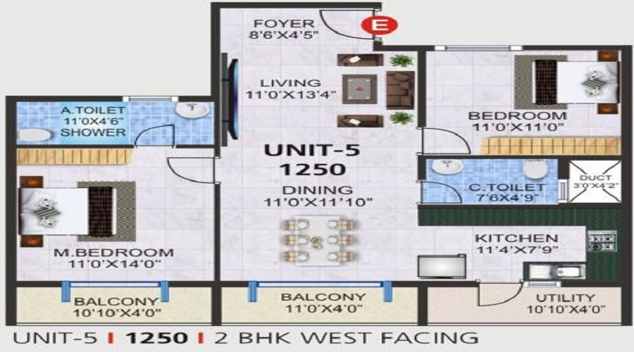 Nandi Forest View Floor Plan