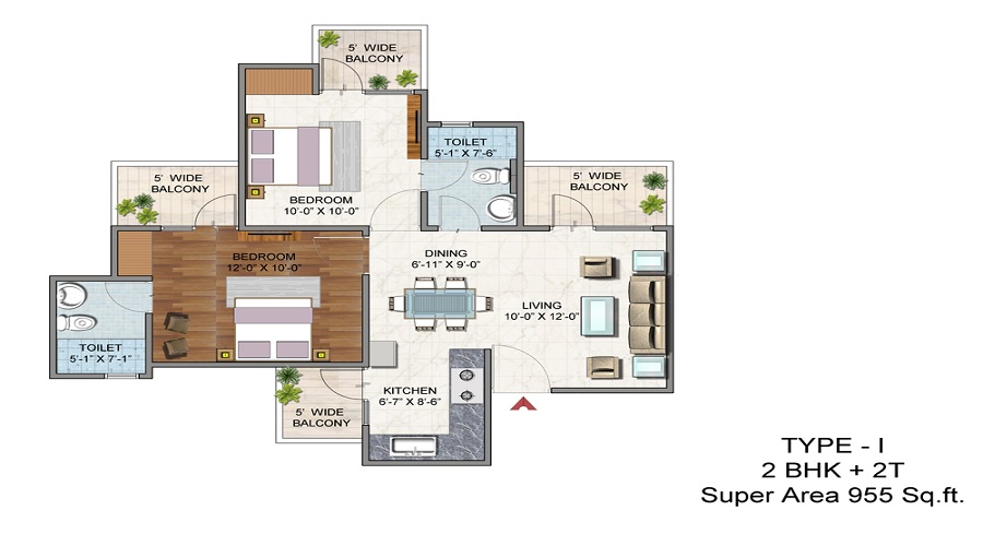 Vaibhav Heritage Height Floor Plan
