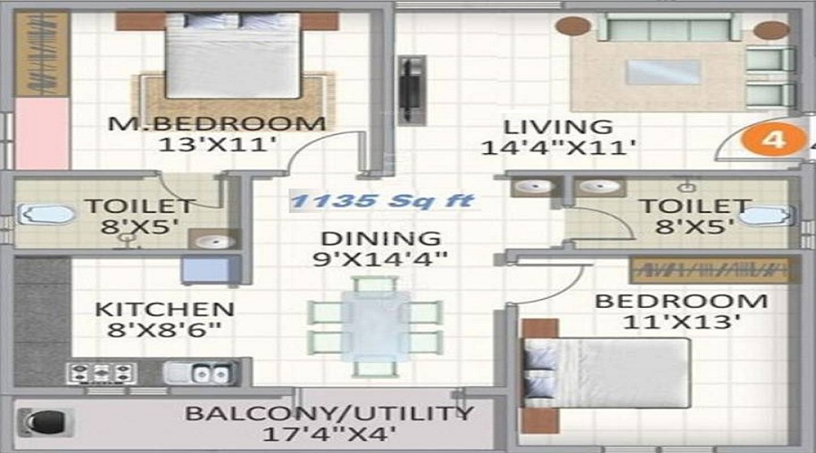 ASN Galaxy Floor Plan