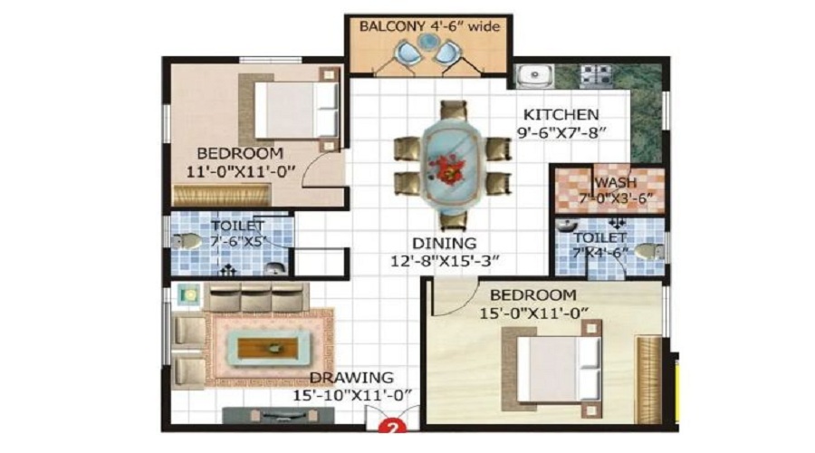 Satwis Vielle Floor Plan