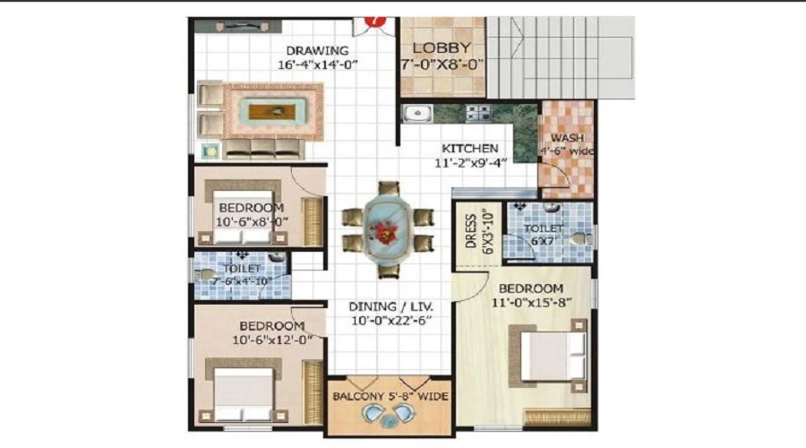 Satwis Vielle Floor Plan