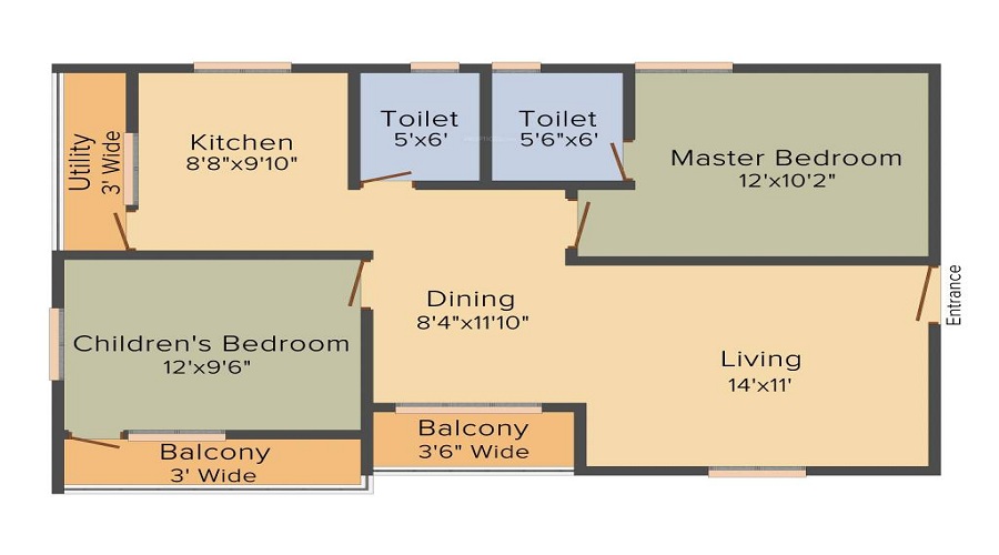 Siddhisri SS Sreshta Floor Plan