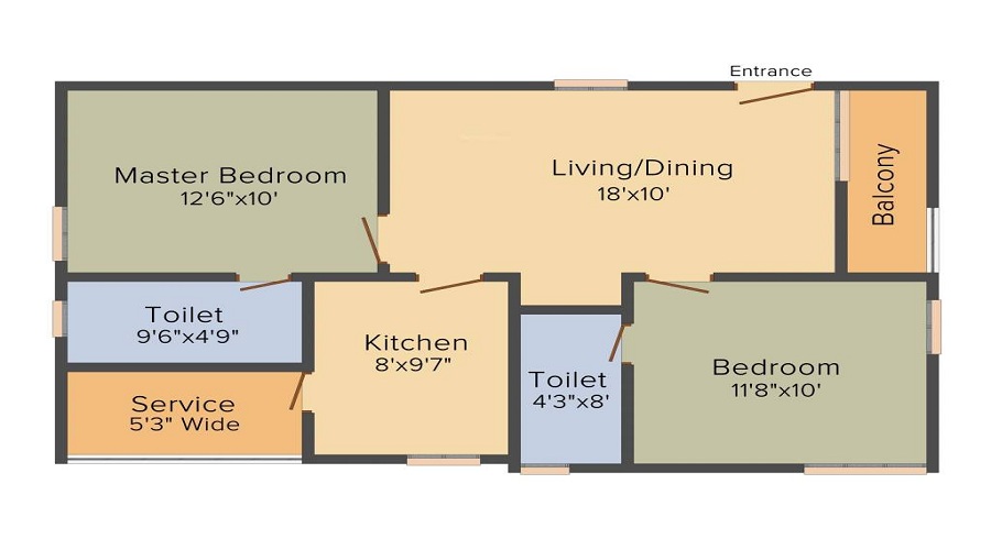 Whitestone Milano Floor Plan