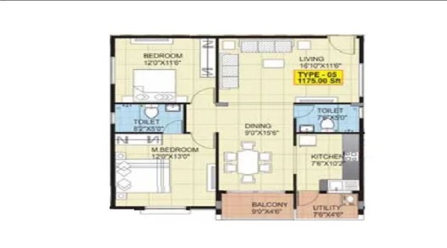 Vikas Hills View Meadows Floor Plan