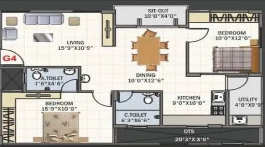 Kushal Chethan Campines Floor Plan