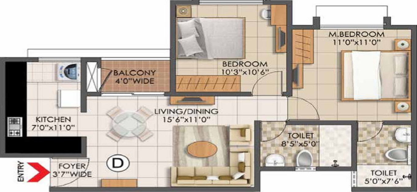 Salarpuria Opus Floor Plan