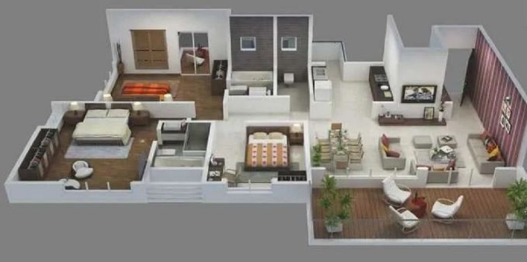 Satkar Citta Giardino Floor Plan