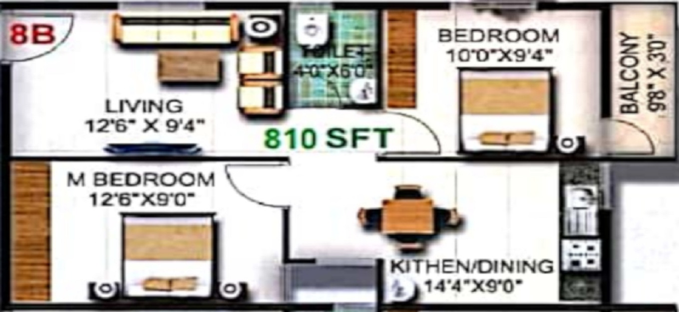 Pristine Temple Bells Floor Plan