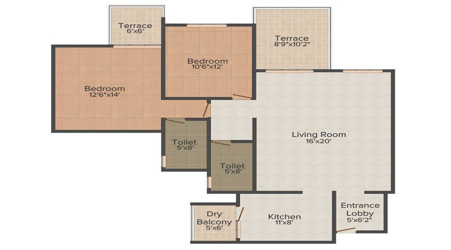Pride Valencia Floor Plan