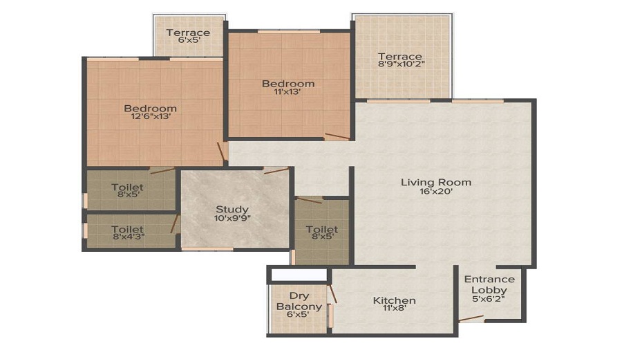 Pride Valencia Floor Plan