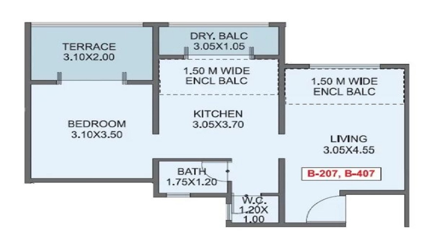 Sigma One La Cabana Floor Plan