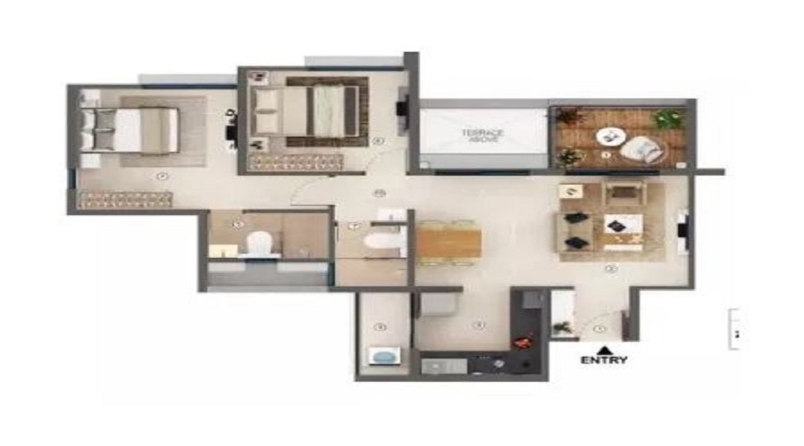 Shapoorji Pallonji Sensorium Vista Floor Plan