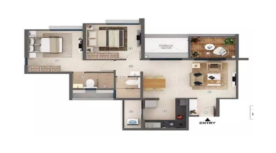 Shapoorji Pallonji Sensorium Prisma Floor Plan