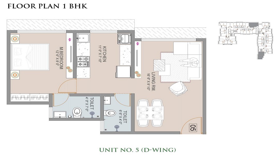 Ornate Rise Floor Plan