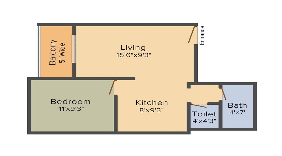 Shreenath Samarth Residency Floor Plan