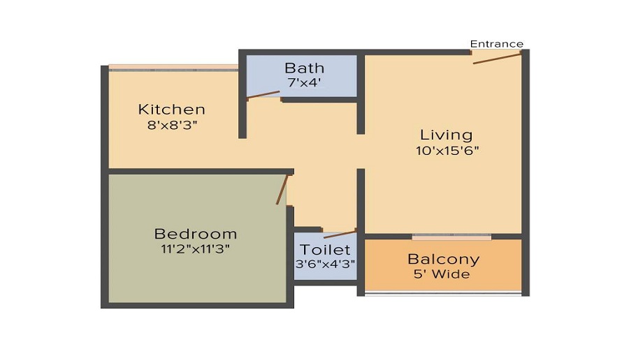 Shreenath Samarth Residency Floor Plan
