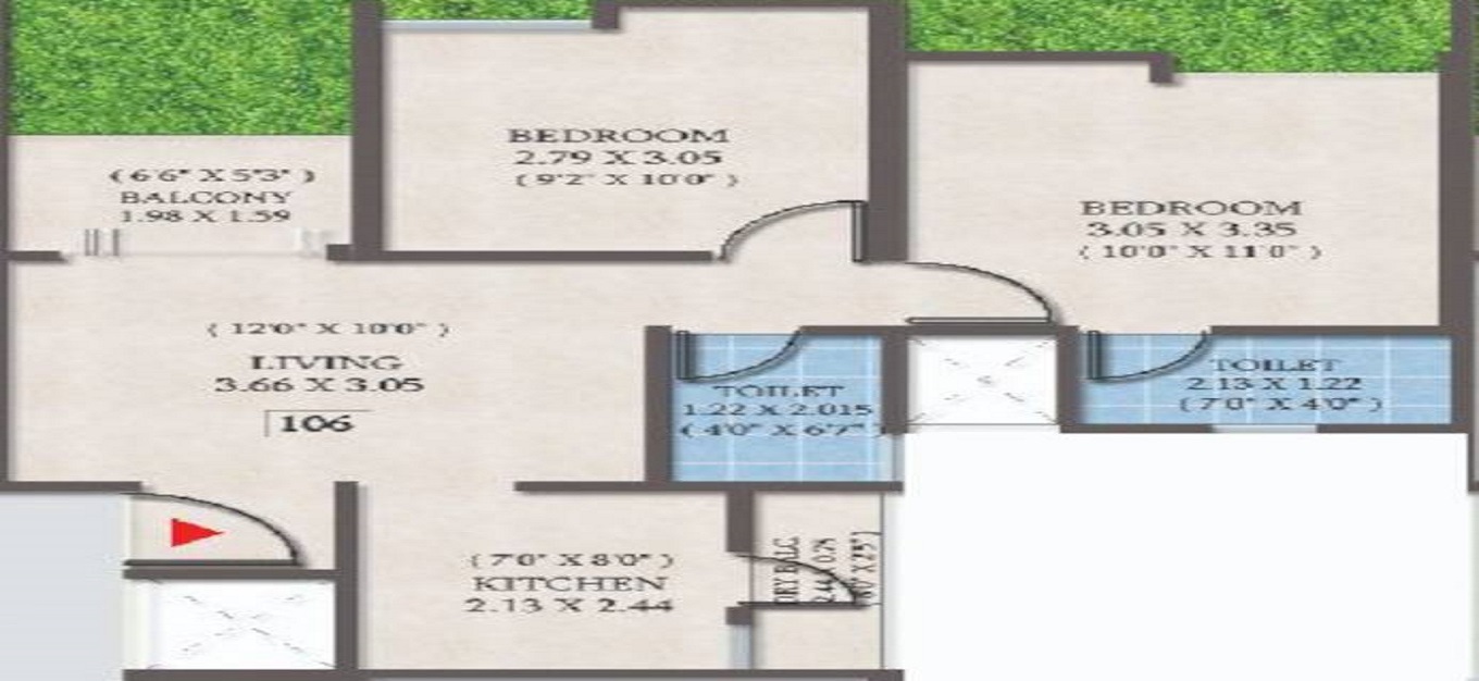 Padmavati Lakeshore Floor Plan