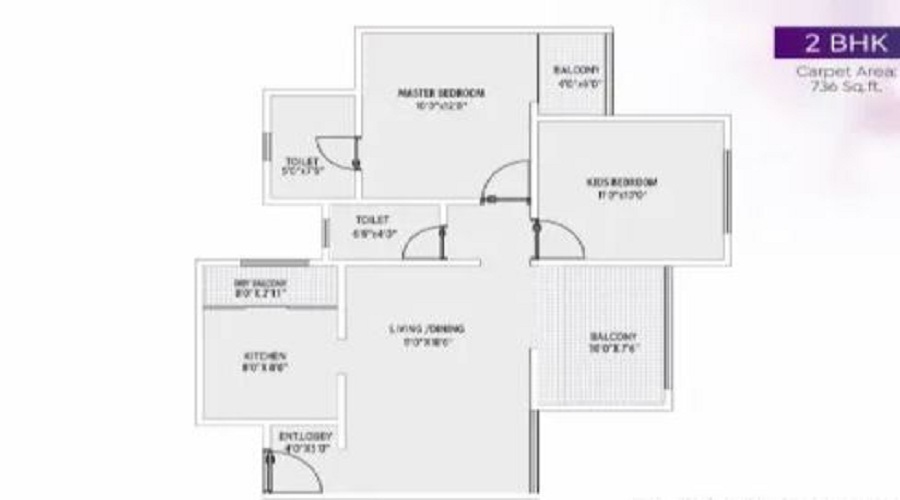 Rajluckxmi Stellar Homes Phase 1 Floor Plan