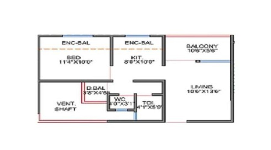 SB Patil Bliss County Floor Plan