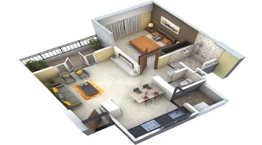 SB Patil Ganesh Paradise Floor Plan