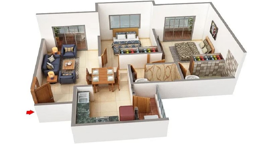 Sai Meriton Towers Floor Plan