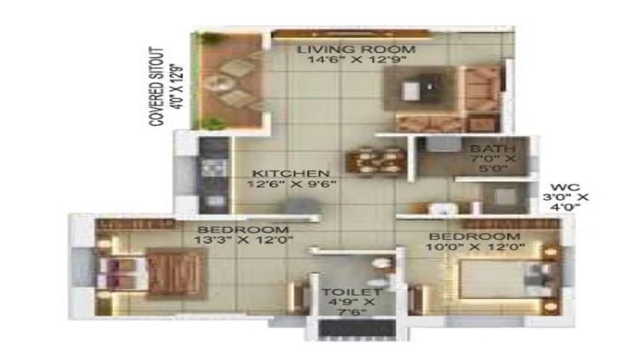 Pinnac Riverdale Residency Floor Plan