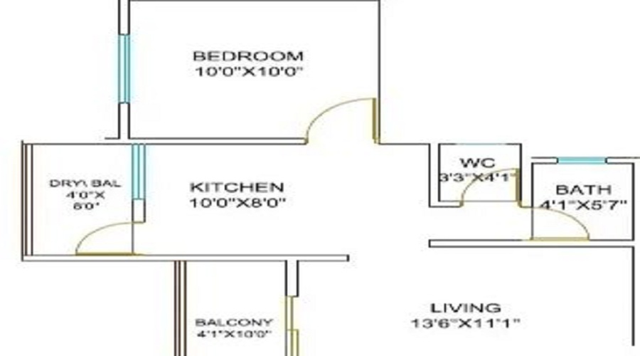 Kesar Kingston Floor Plan