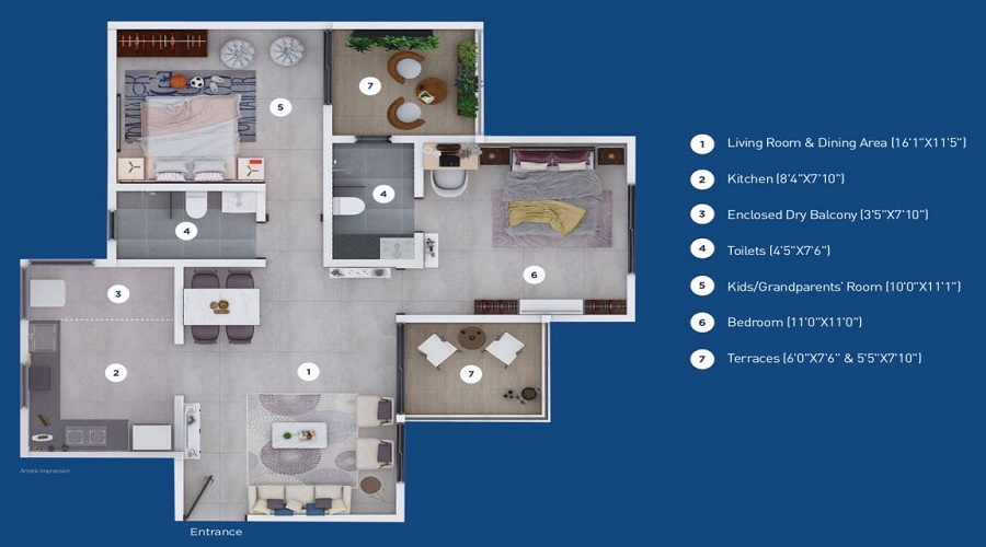 Sukhwani Skylines Floor Plan