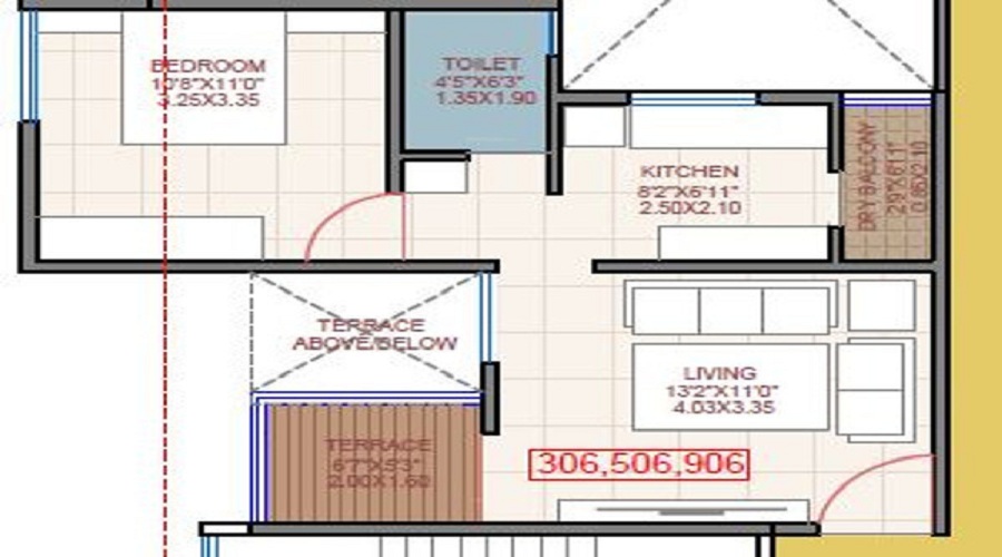 IOS Tathawade Floor Plan