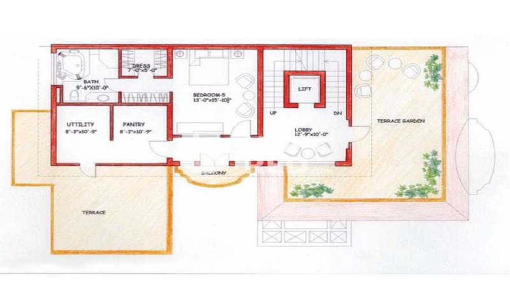 Eros Escalade Floor Plan