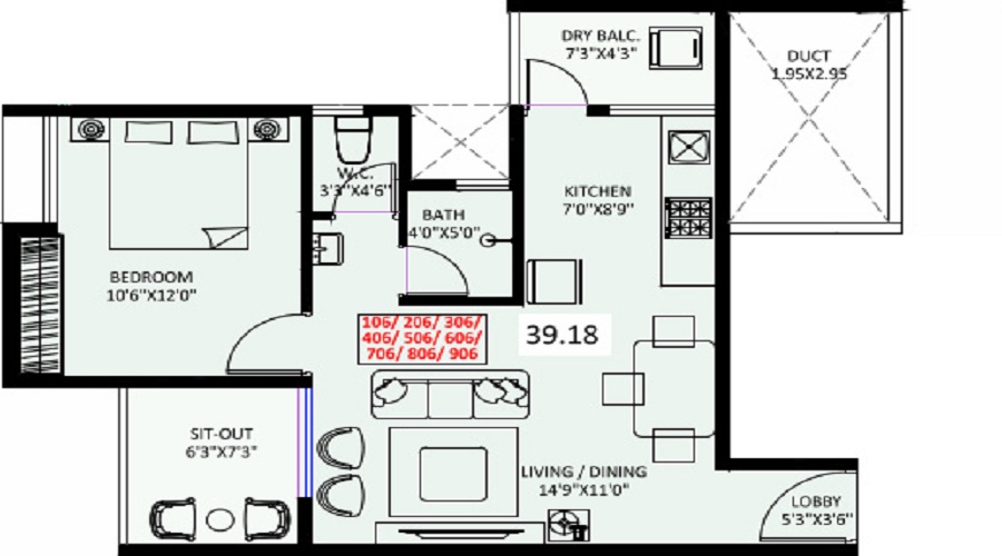 Kiran Sanskriti Floor Plan