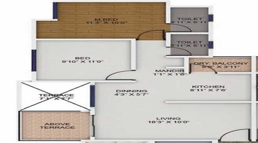 Nirman Milestone Floor Plan
